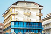 Das Hotel Universo Direkt Am Strand Von Jesolo Gelegen