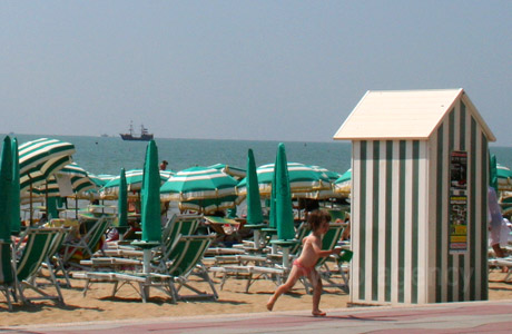 Jesolo beach photo