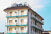 Hotel Delaville Viewed From The Beach At Jesolo